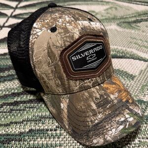 Chevrolet Silverado Hat Real Tree Camo Cap SnapBack Men’s